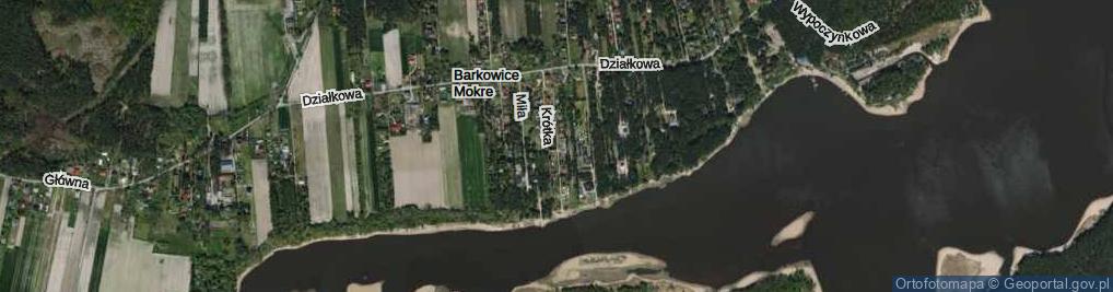 Zdjęcie satelitarne Długa ul.